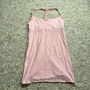 Lululemon womens pink tank Sz 6